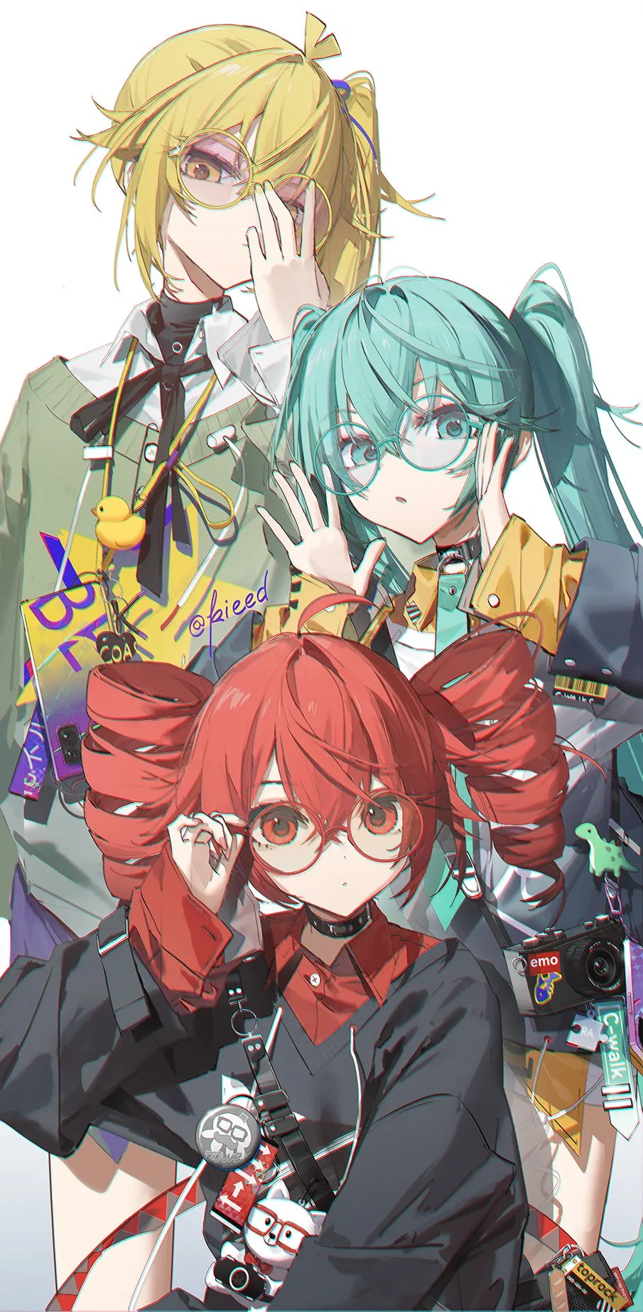 メガネ  x  驫麤